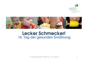 Lecker Schmecker! Tolles Essen in Kita und Grundschule